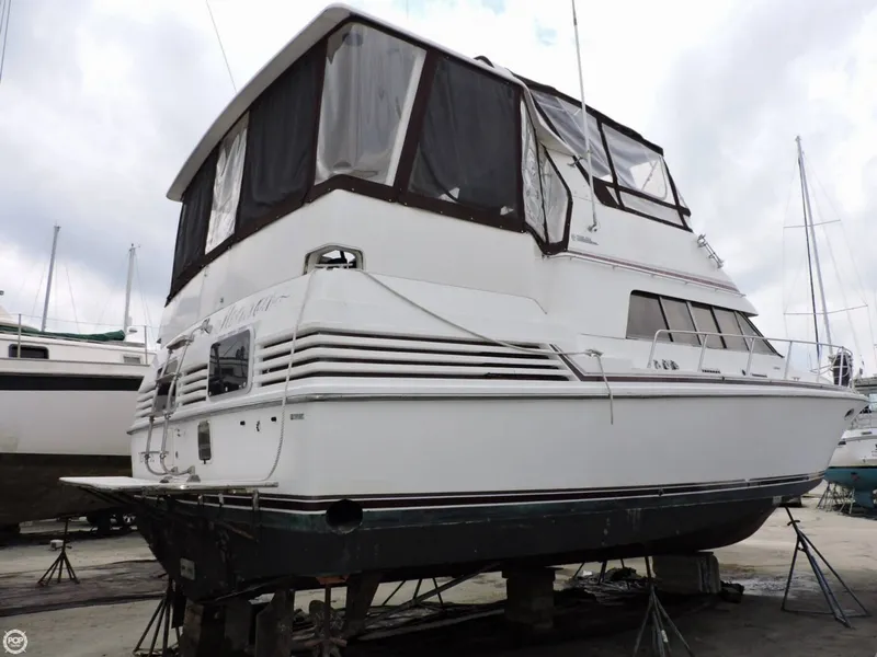 Slide: The Image of Trojan 12 Meter Motoryacht 1988 - 11