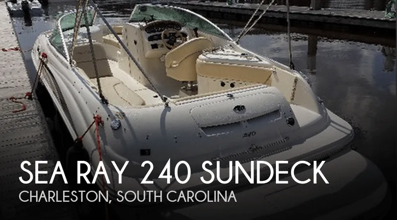 Slide: The Image of Sea Ray 240 Sundeck 2001 - 0