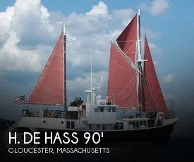 Slide: The Image of H. De Hass 78 Trawler 1963 - 0