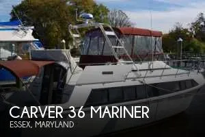 Slide: The Image of Carver Yachts 36 Mariner 1987 - 0