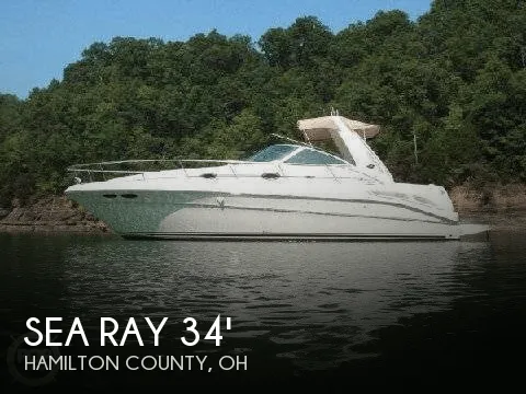 Slide: The Image of Sea Ray 340 Sundancer 2002 - 0