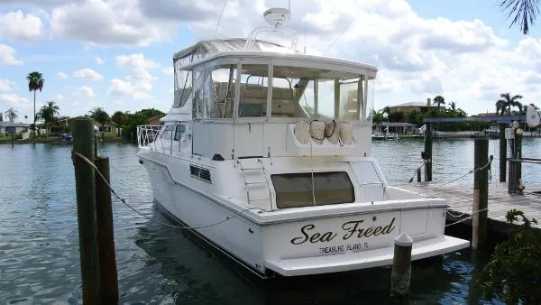 Slide: The Image of Wellcraft 46 Cockpit Motor Yacht 1994 - 2