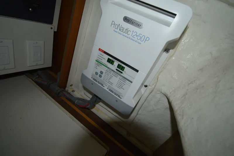 Slide: The Image of ProMariner ProNautic 12-50P charger in 2006 Tiara Yachts 3600 Open. - 36