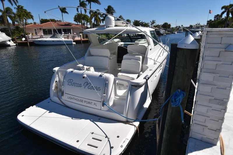 Slide: The Image of 2006 Tiara Yachts 3600 Open docked in Lighthouse Point, Florida. - 7