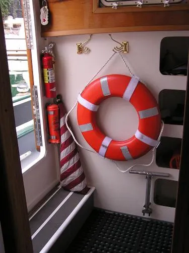 Slide: The Image of Custom Steel Trawler Pilothouse 1997 - 1