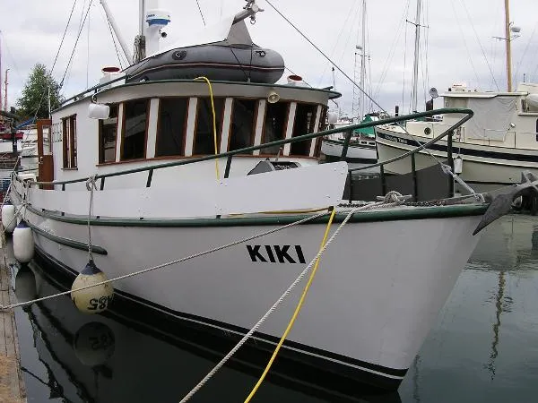 Slide: The Image of Custom Steel Trawler Pilothouse 1997 - 10