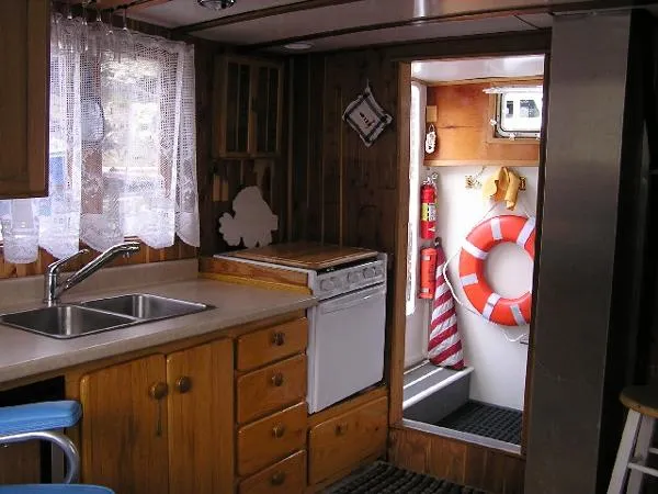 Slide: The Image of Custom Steel Trawler Pilothouse 1997 - 3