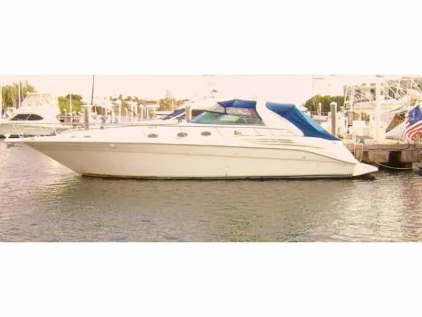 Slide: The Image of Sea Ray 450 Sundancer / 411 Hours! 1997 - 0