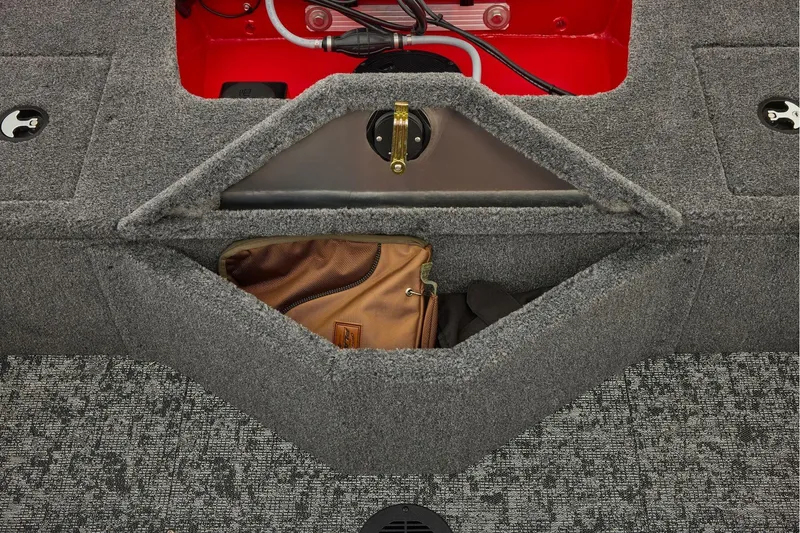 Slide: The Image of Manufacturer Provided Image: Interior storage compartment of 2026 Tracker Pro Guide V-16 SC boat. - 50