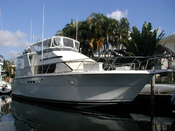 Slide: The Image of Hatteras Cockpit Motor Yacht 1995 - 0