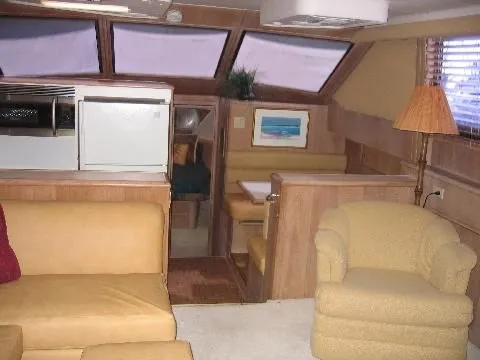 Slide: The Image of Hatteras Cockpit Motor Yacht 1995 - 6