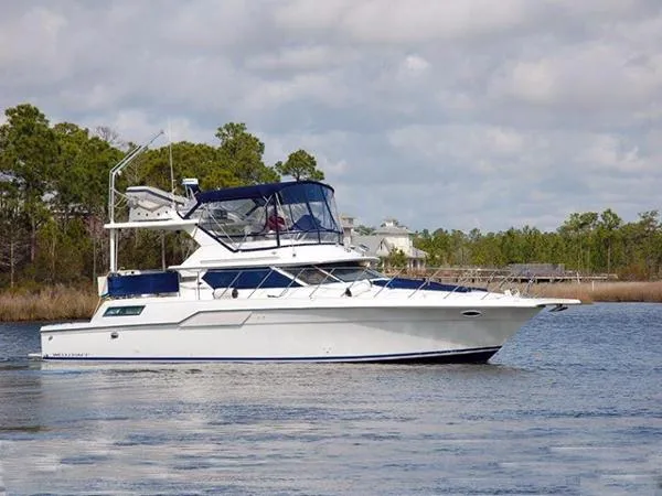 Slide: The Image of Wellcraft Cockpit Motoryacht 1995 - 0