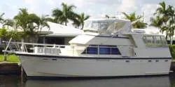 Slide: The Image of Hatteras Aft Deck 1983 - 0