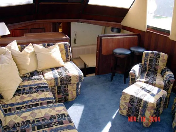 Slide: The Image of Hatteras Aft Deck 1983 - 9