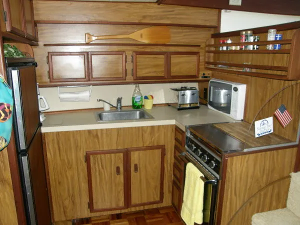 Slide: The Image of Viking *Aft Cabin* 1980 - 9