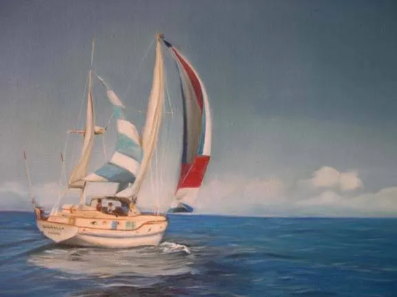 Slide: The Image of Bristol Motorsailer TC 440 1975 - 0