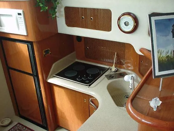 Slide: The Image of Sea Ray 400 Sedan Bridge 1997 - 7