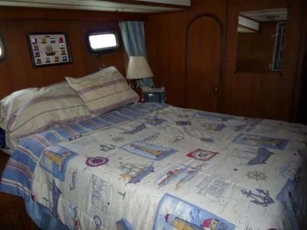 Slide: The Image of Marine Trader Flybridge Trawler Widebody 1985 - 10