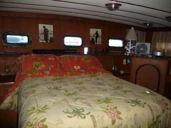 Slide: The Image of Marine Trader Flybridge Trawler Widebody 1985 - 3