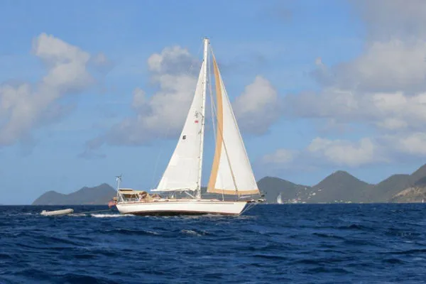 Slide: The Image of Shannon yachts Cutter Cruising Sail Yacht 1985 - 0