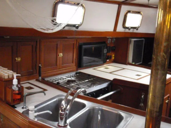 Slide: The Image of Shannon yachts Cutter Cruising Sail Yacht 1985 - 10