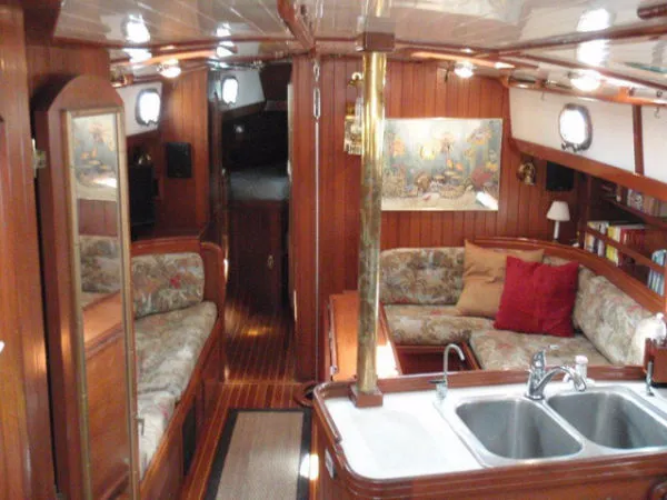 Slide: The Image of Shannon yachts Cutter Cruising Sail Yacht 1985 - 5
