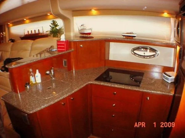 Slide: The Image of Meridian 408 Aft Cabin MY 2005 - 2
