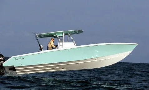 Slide: The Image of Venture 34 Center Console 2004 - 8