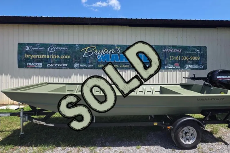 The Image of 2025 Weldcraft 1652-RL boat sold at Bryan's Marine dealership. - 1