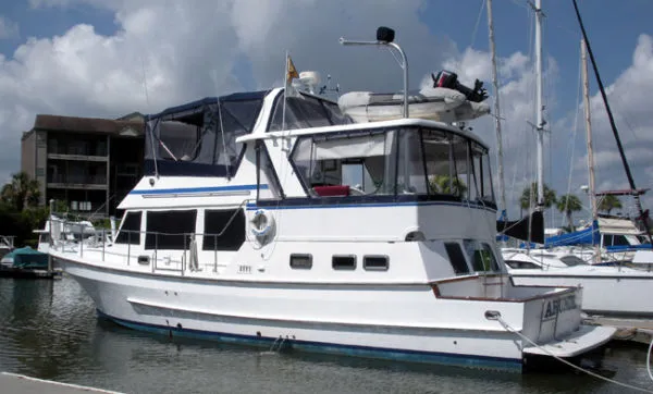 Slide: The Image of Marine Trader 42 Aft Cockpit 1989 - 0
