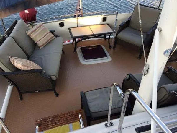 Slide: The Image of Mainship 40 Aft Cabin Motoryacht 1985 - 9