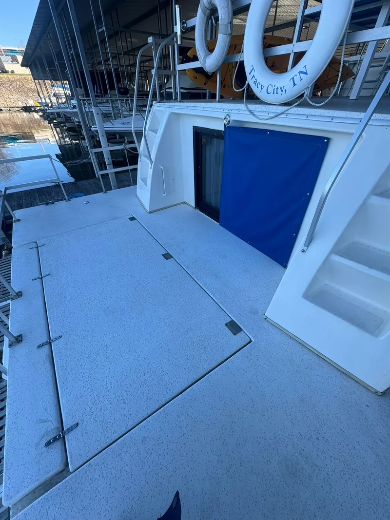 Slide: The Image of Gibson 5500 boat deck with life rings, 2006 model, Tracy City, TN. - 27