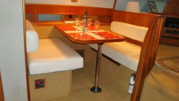 Slide: The Image of Sea Ray 440 Aft Cabin 1989 - 11