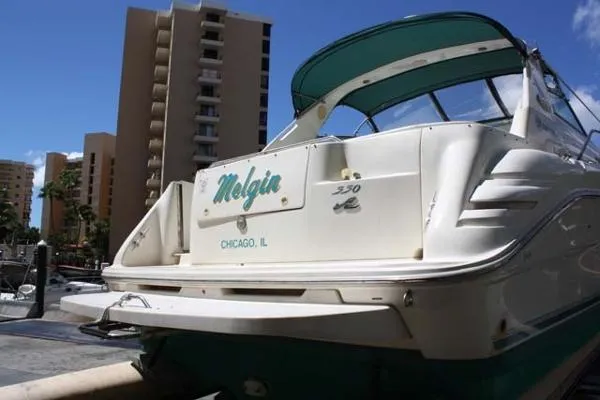Slide: The Image of Sea Ray 330 Sundancer 1995 - 4