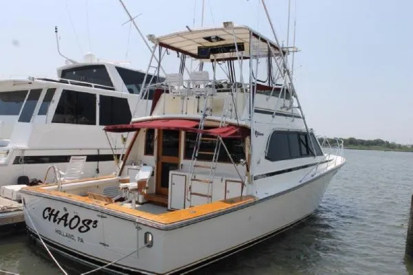 Slide: The Image of Egg Harbor Flybridge 1988 - 0