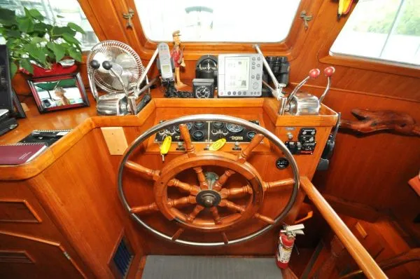 Slide: The Image of Marine Trader 50 Motor Yacht 1982 - 2