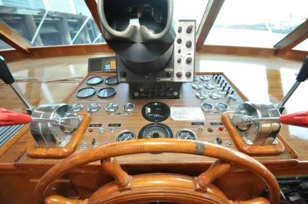 Slide: The Image of Broward Flybridge Motor Yacht 1980 - 11