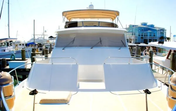 Slide: The Image of Angel Med Yacht Raised Pilothouse 1986 - 10