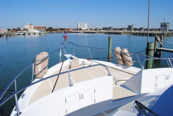 Slide: The Image of Angel Med Yacht Raised Pilothouse 1986 - 9