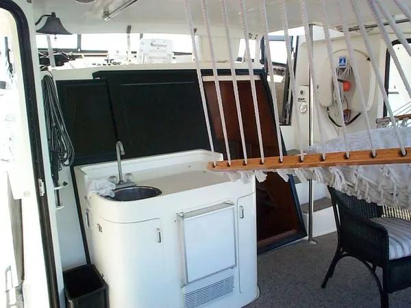 Slide: The Image of Hyatt Cockpit Motor Yacht 1993 - 6
