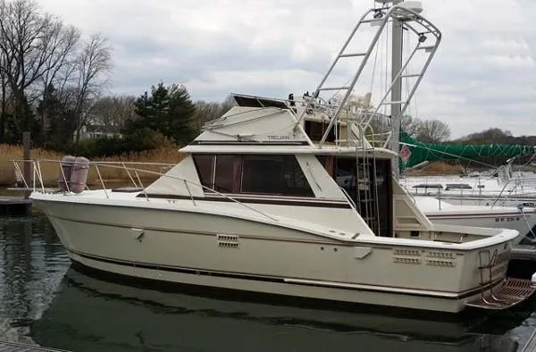 Slide: The Image of Trojan 36 Convertible Sportfish 1984 - 0