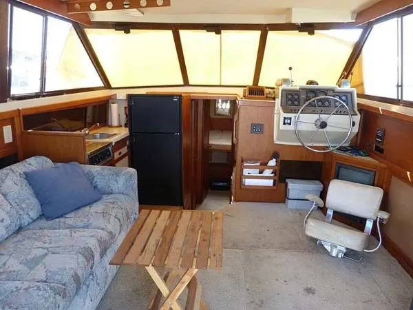 Slide: The Image of Trojan 36 Convertible Sportfish 1984 - 3