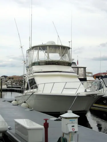 Slide: The Image of Blackfin 38 Convertible 1992 - 9