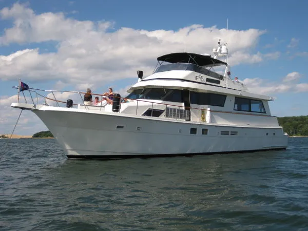 Slide: The Image of Hatteras Cockpit Motoryacht 1988 - 0