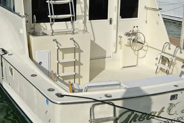 Slide: The Image of Hatteras Flybridge Convertible 1977 - 1