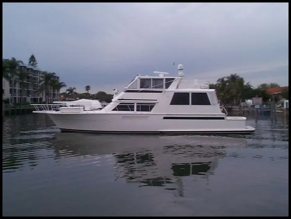 Slide: The Image of Viking Cockpit Motor Yacht 1995 - 0