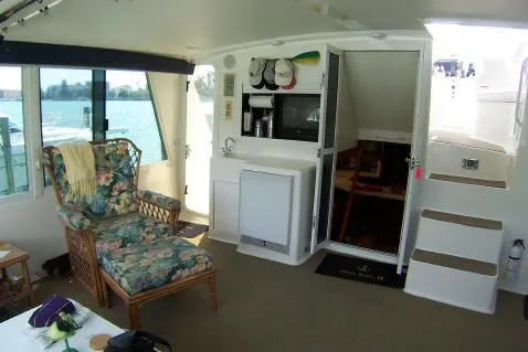 Slide: The Image of Viking Cockpit Motor Yacht 1995 - 11