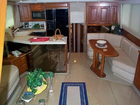 Slide: The Image of Viking Cockpit Motor Yacht 1995 - 2