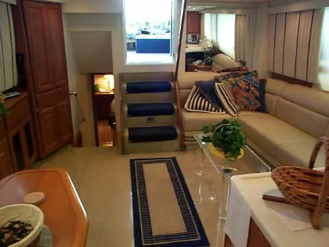 Slide: The Image of Viking Cockpit Motor Yacht 1995 - 3