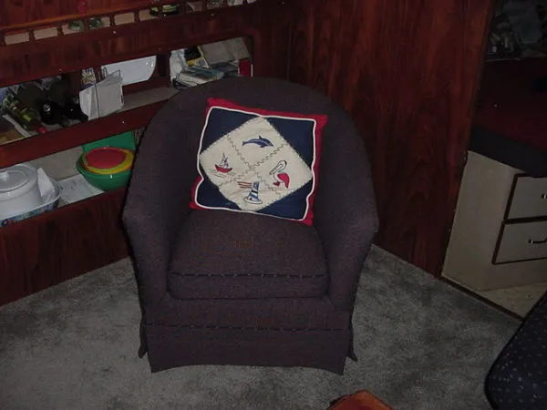 Slide: The Image of Chris-Craft Double Cabin Flybridge MY 1987 - 2